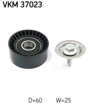 Galet enrouleur de courroie d'accessoire SKF ref. VKM 37023